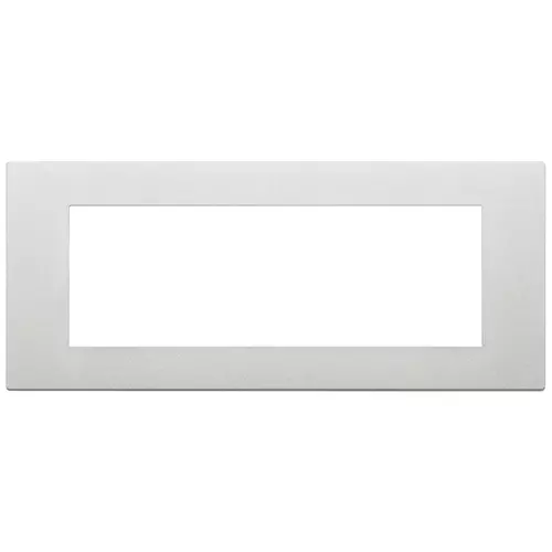 Vimar - 30657.20 - Plaque 7M techno peint argent