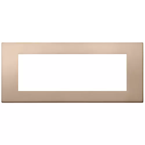 Vimar - 30657.71 - Plaque 7M métal bronze