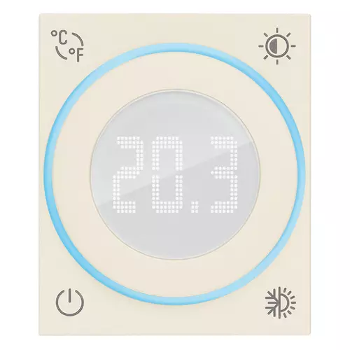 Vimar - 30810.C - IoT-Drehregler-Thermostat 2M rohweiß