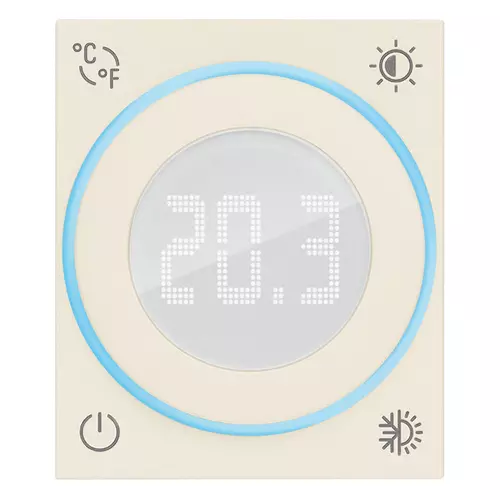 Vimar - 30810.C - Thermostat roulette IoT 2M chanvre