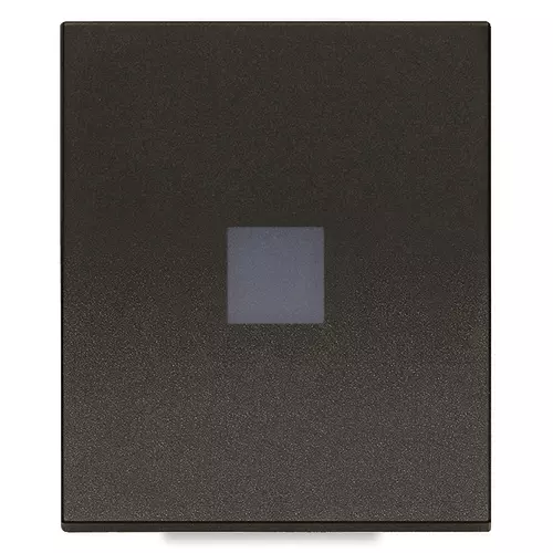 Vimar - 31000.2DG - Touche 2M avec diffuseur noir