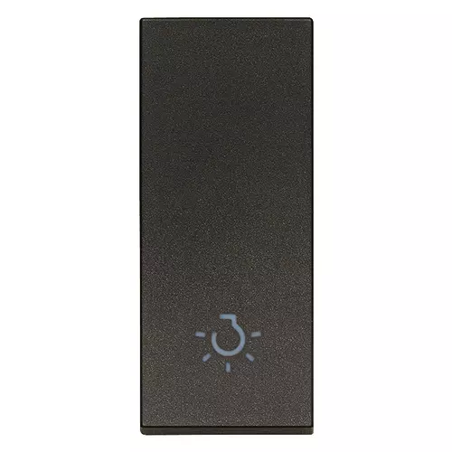 Vimar - 31000.LG - Touche 1M symbole lumière noir