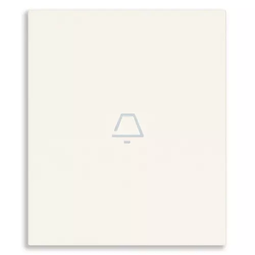 Vimar - 31000A.2CB - Touche 2M axiale symb.sonnerie blanc