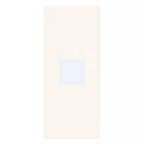 Vimar - 31000A.DB - Touche 1M axiale avec diffuseur blanc
