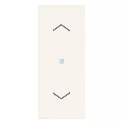 Vimar - 31000A.FB - Touche 1M axiale symbole flèches blanc