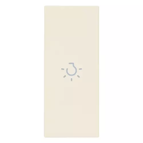 Vimar - 31000A.LC - Touche 1M axiale symbole lumière Canvas
