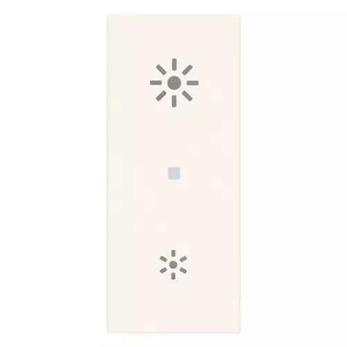 Vimar - 31000A.RB - Tasto 1M assiale simbolo dimmer bianco