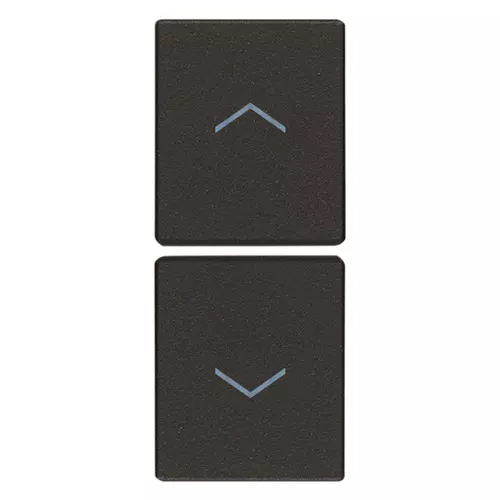 Vimar - 31480.FG - 2 demi-touches 1M symboles flèches noir