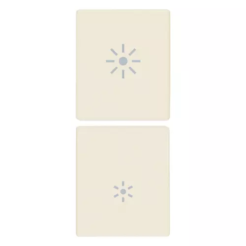 Vimar - 31480.RC - 2 demi-touches 1M réglage chanvre