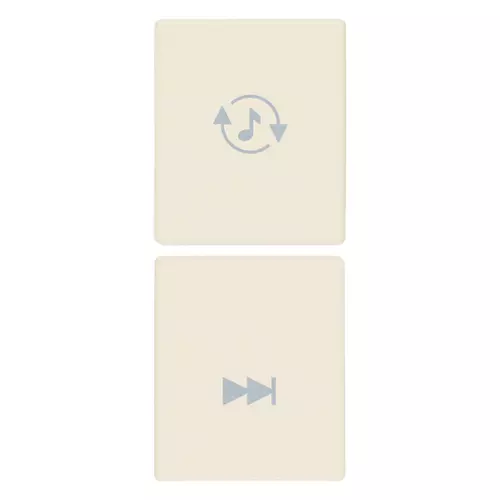 Vimar - 31480.TC - 2 demi-touches 1M source/piste chanvre