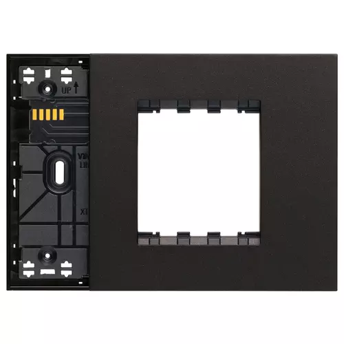 Vimar - 32613.G - XT frame 3M mixed+plate black