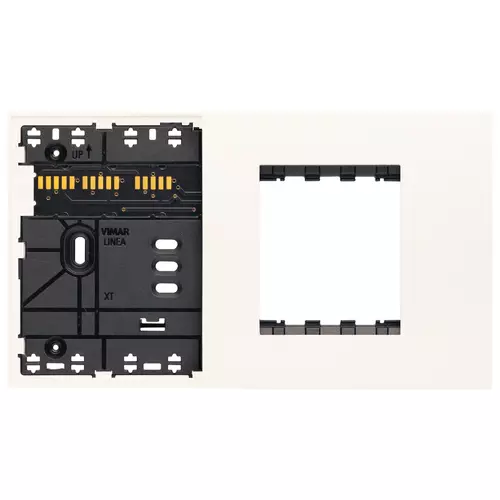 Vimar - 32614.B - Support XT 4M mixte+plaque blanc