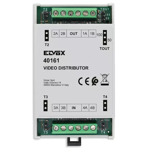 Vimar - 40161 - Protected passive floor video distribut.