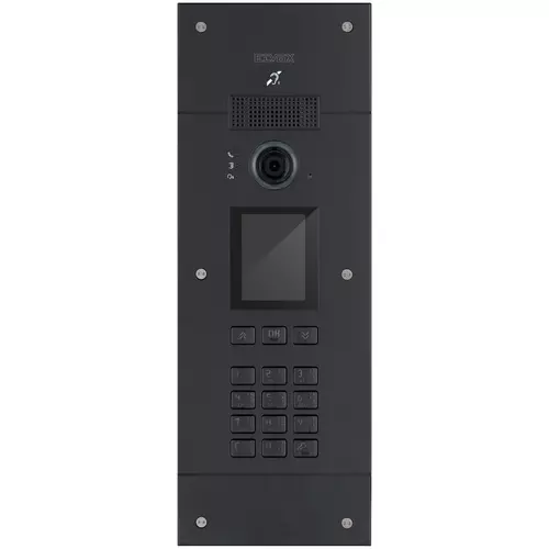 Vimar - 40405.08 - Placa entrada Pixel Up 2F+ black painted