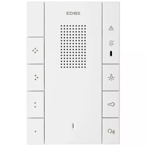 Vimar - 40547 - Interphone Voxie 2F+ 7 poussoirs blanc