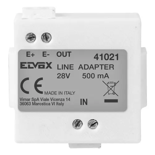 Vimar - 41021 - Line adaptor for supply unit 6923