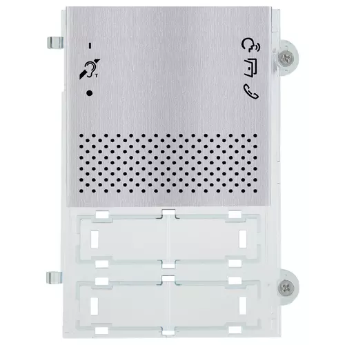 Vimar - 41102.01 - Pixel audio front mod.duplex telel.grey