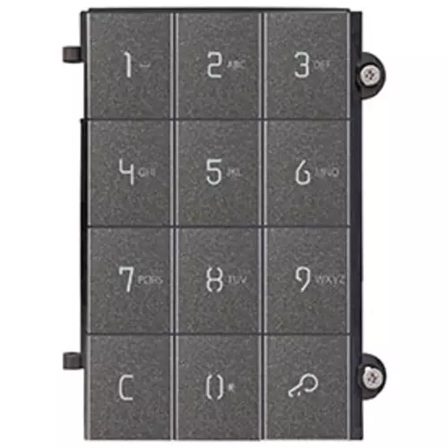 Vimar - 41119.02 - Pixel keypad front module slate grey