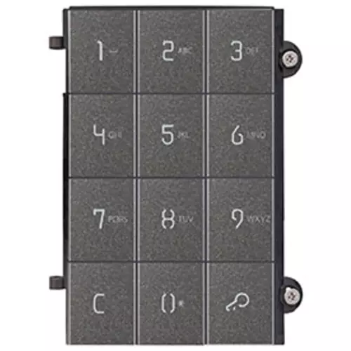 Vimar - 41119.02 - Tastatur-Frontmodul Pixel schiefergrau