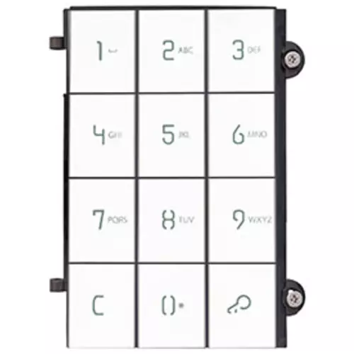 Vimar - 41119.03 - Tastatur-Frontmodul Pixel weiß