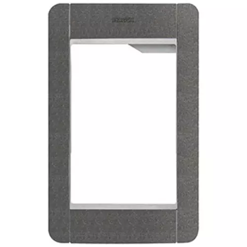 Vimar - 41131.02 - Pixel frame+plate 1M slate grey