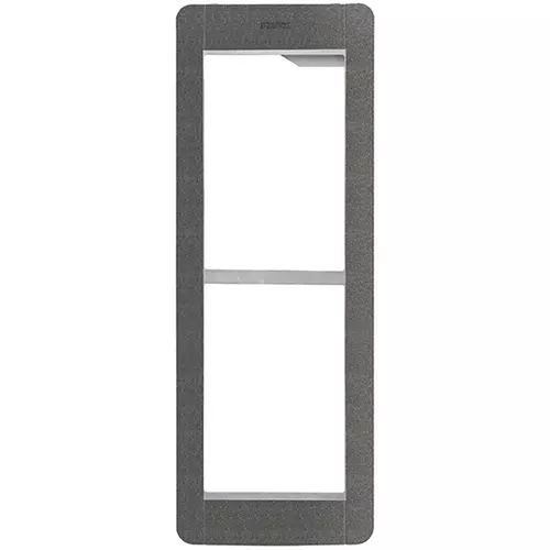 Vimar - 41132.02 - Pixel frame+plate 2M slate grey