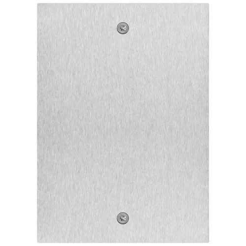 Vimar - 41595 - Plaque Steely personnalisable acier