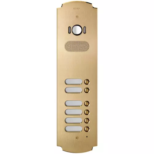 Vimar - 41626 - Plate Patavium 2F+ A/V 6-butt. brass