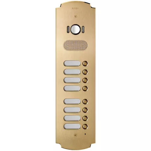 Vimar - 41628 - Plate Patavium 2F+ A/V 8-butt. brass