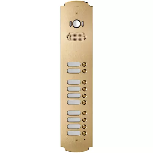 Vimar - 41630 - Plate Patavium 2F+ A/V 10-butt. brass