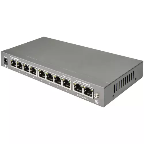 Vimar - 46260.10P - 10 ports Gigabit 8 PoE Ethernet switch