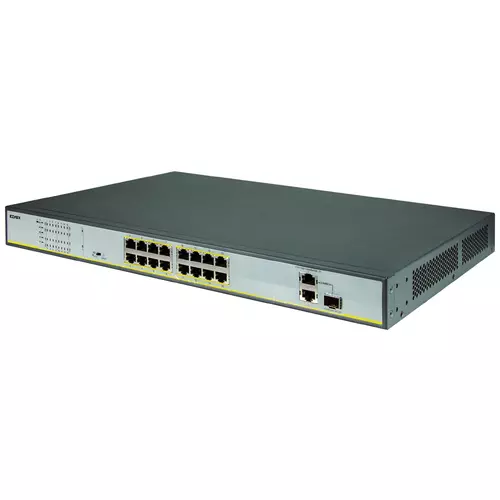 Vimar - 46260.16P.02 - Switch Ethernet 16-θυρών PoEat 2Eth 1SFP