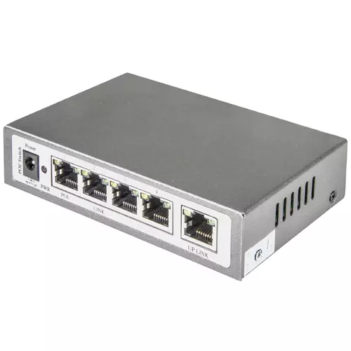 Vimar - 46260.5P.01 - Switch Ethernet 5 porte Gigabit 4 PoE