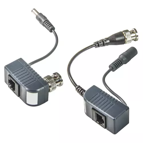 Vimar - 46862.B01 - Transducteur vidéo Balun+alim.2can.2 pcs