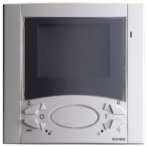 Vimar - 6620 - Sound System flush-mount monitor, white