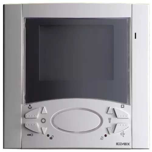 Vimar - 6721 - Due Fili wall-mounted monitor, white