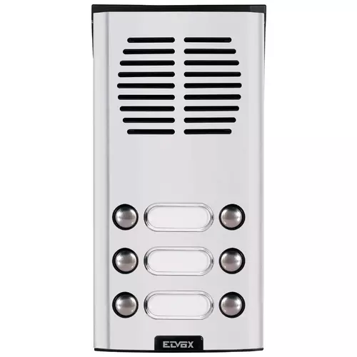 Vimar - 8116/19 - AP-Audio-Frontplatte 6 Tasten grau