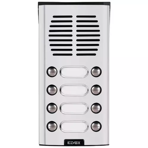 Vimar - 8118/19 - AP-Audio-Frontplatte 8 Tasten grau