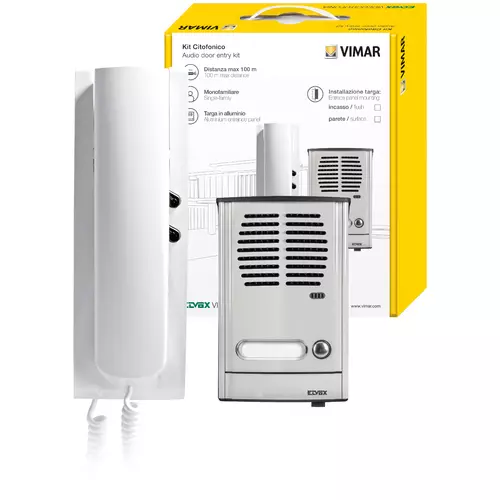 Vimar - 885G/240 - One-family interphone kit, white