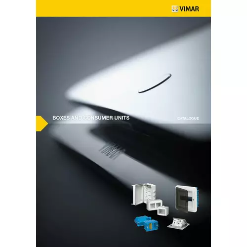 Vimar - B.C21034 - Boxes and consumer units catal.-English