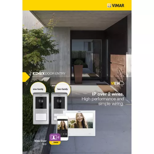 Vimar - B.C22042 - Prospekt kit IP-Videosprechanl. - engl.