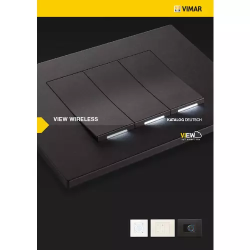 Vimar - B.C23028 - Catalogo View Wireless - tedesco