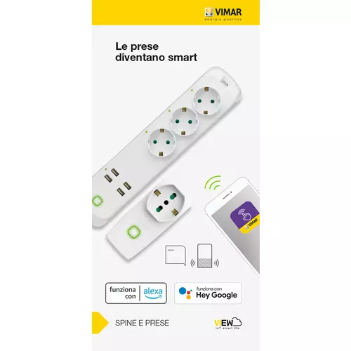 Vimar - B.D21010 - Prospekt Smart-Steckdosen und Steker -IT