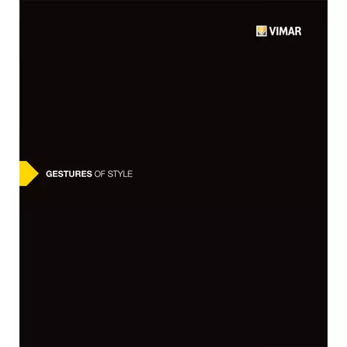 Vimar - B.D23015 - Design brochure  - English