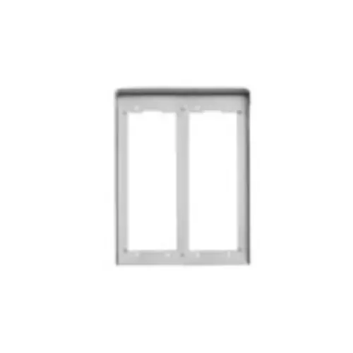 Vimar - C322 - 2x2M cover plate trim, aluminium