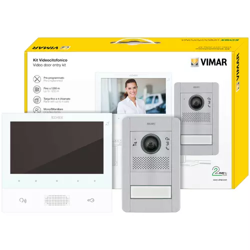 Vimar - K40505G.01 - Κιτ βίντεο 1/2οικογ.Tab 7+41005