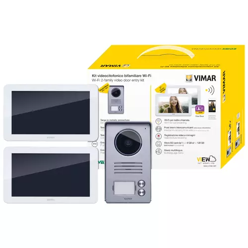 Vimar - K40946 - SetVideo TS 7in Wi-Fi 2F Mehrfachstecker