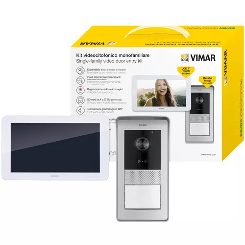 Vimar - K42915 - Kit Vidéo 7inTS 1F RFID multiprise