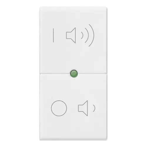 Vimar - R14531.24 - Button 1M ON/OFF symbols white