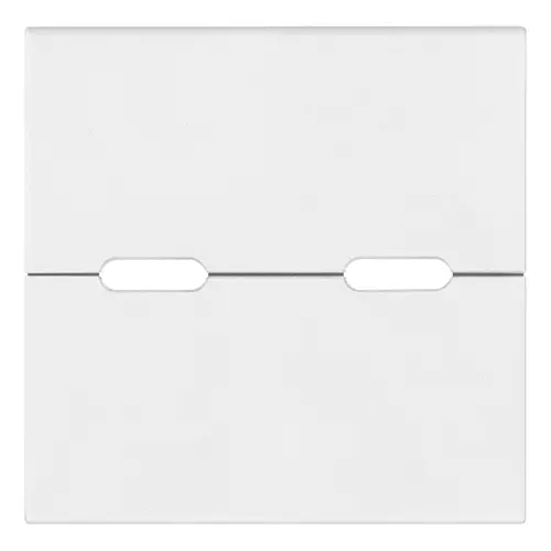 Vimar - R19532.S.B - Touche 2Ms/symbole pouss.basculant blanc